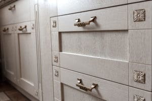vintage brass cabinet handles